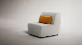 Tea armchair bed with cushion