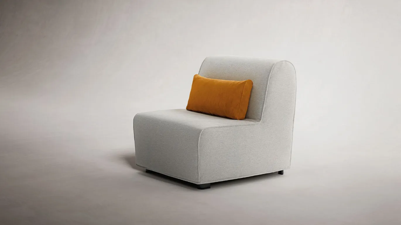 Tea armchair bed with cushion