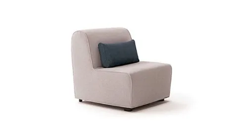 armchair and pouf bed