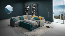 modular sofa with bed