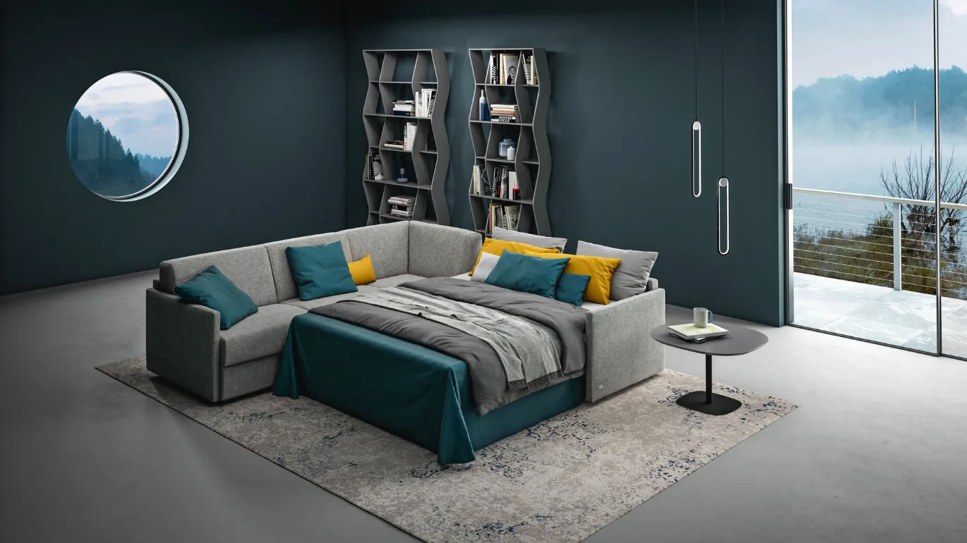 modular sofa with bed