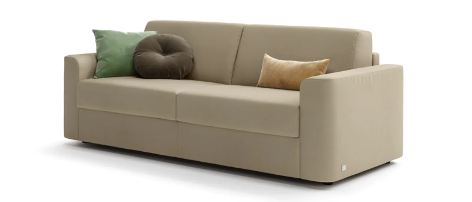 beige sofa bed