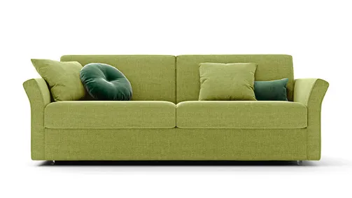 classic green sofa bed