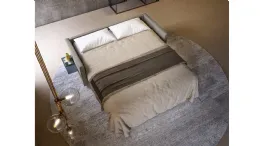 sofa bed with open shelf
