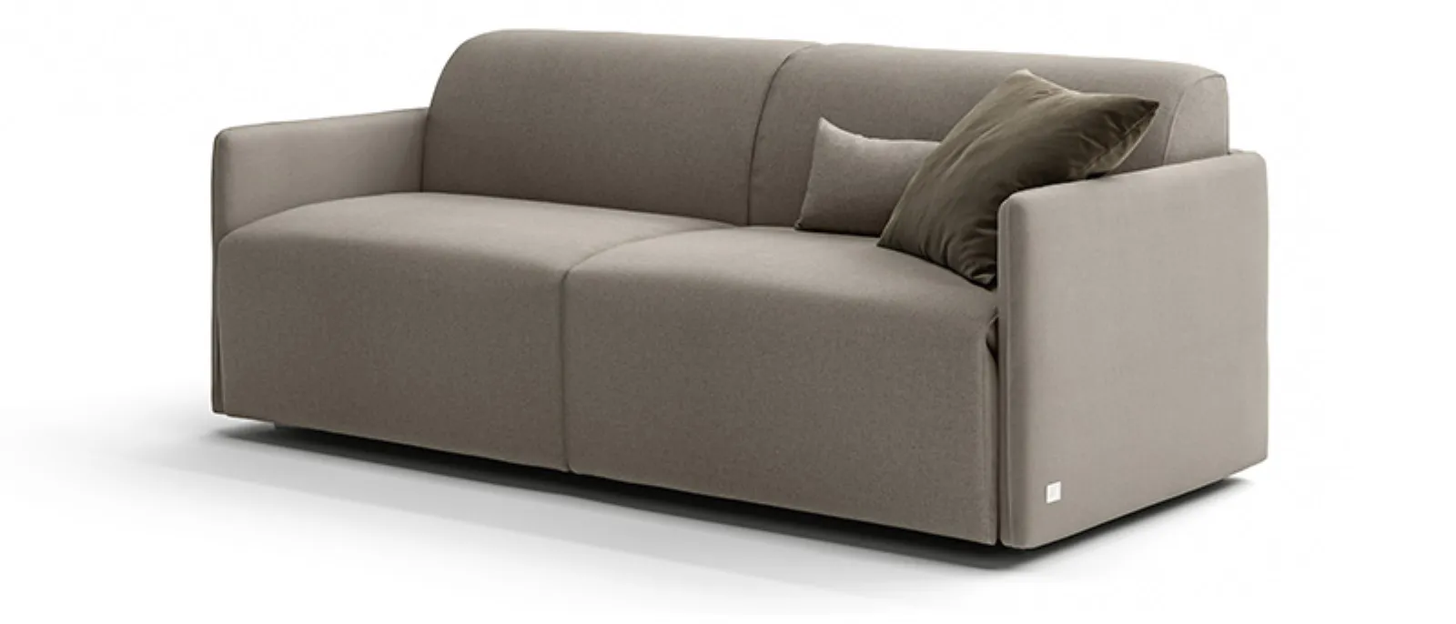 sofa bed with narrow armrest
