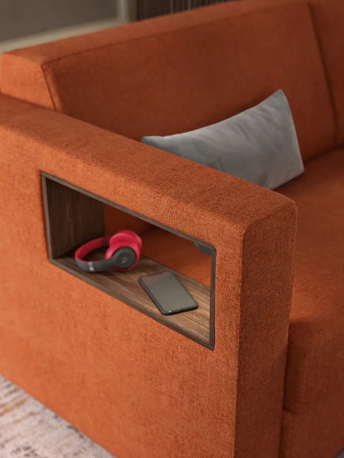 storage compartment for sofa bed