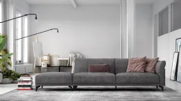 Baltic sofa with linear terminal