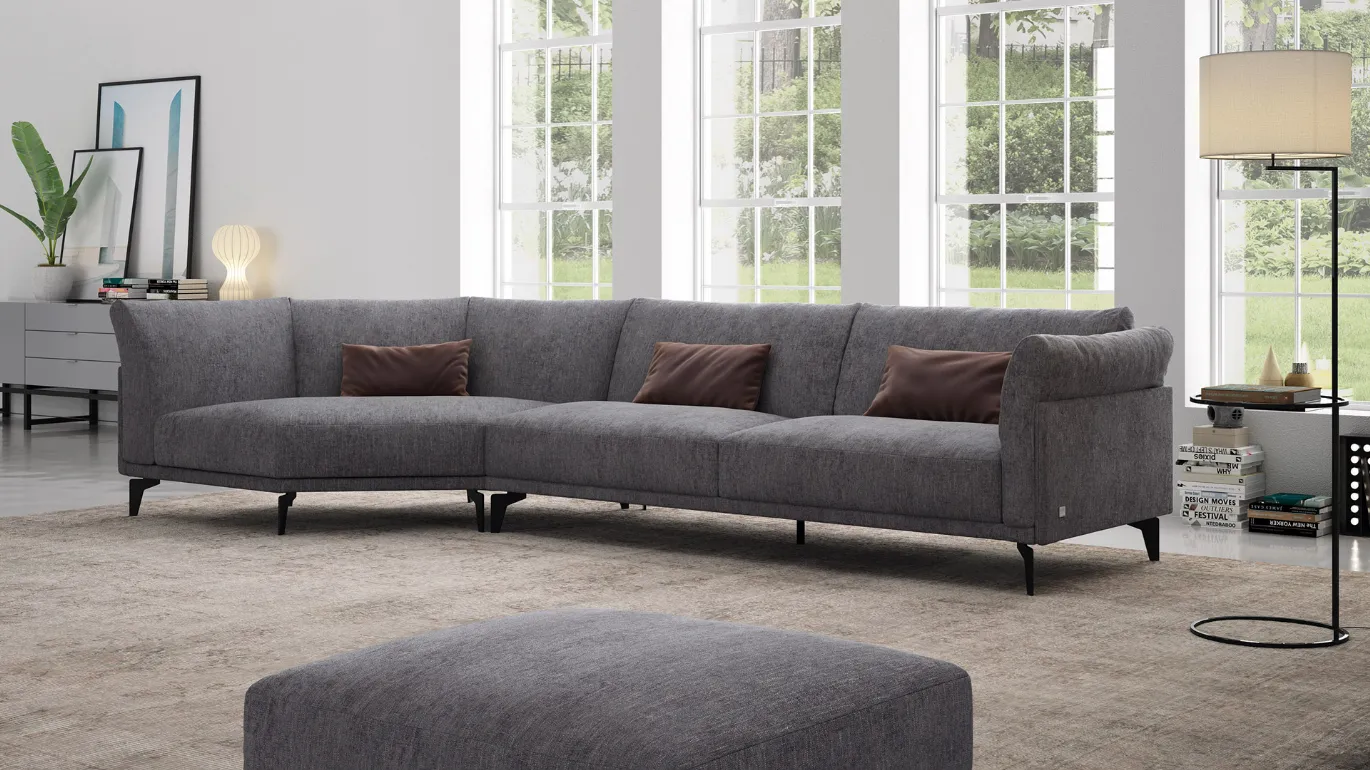 Baltic slanted sofa