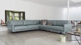 large corner sofa in Bart leather