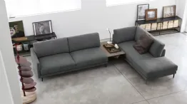 corner sofa with built-in coffee table Bart