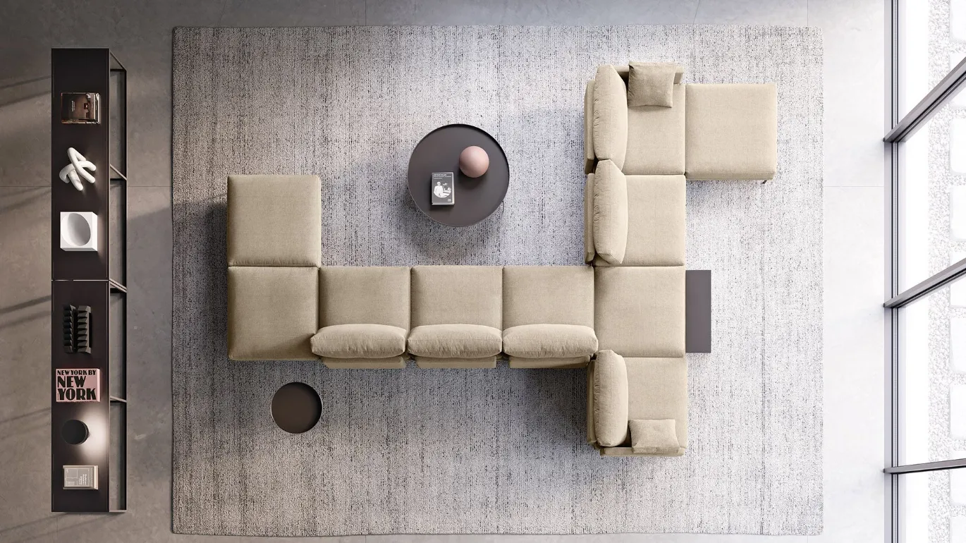 Freedom sectional sofa with modules