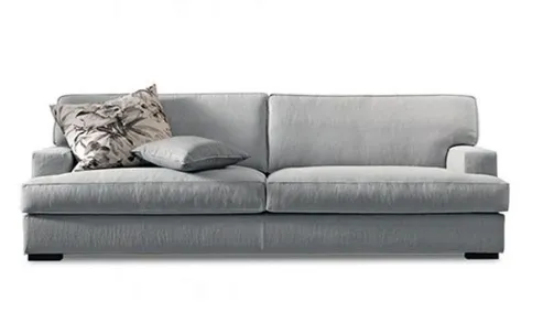 Contemporary fixed sofa