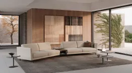 linear sofa along Gregory