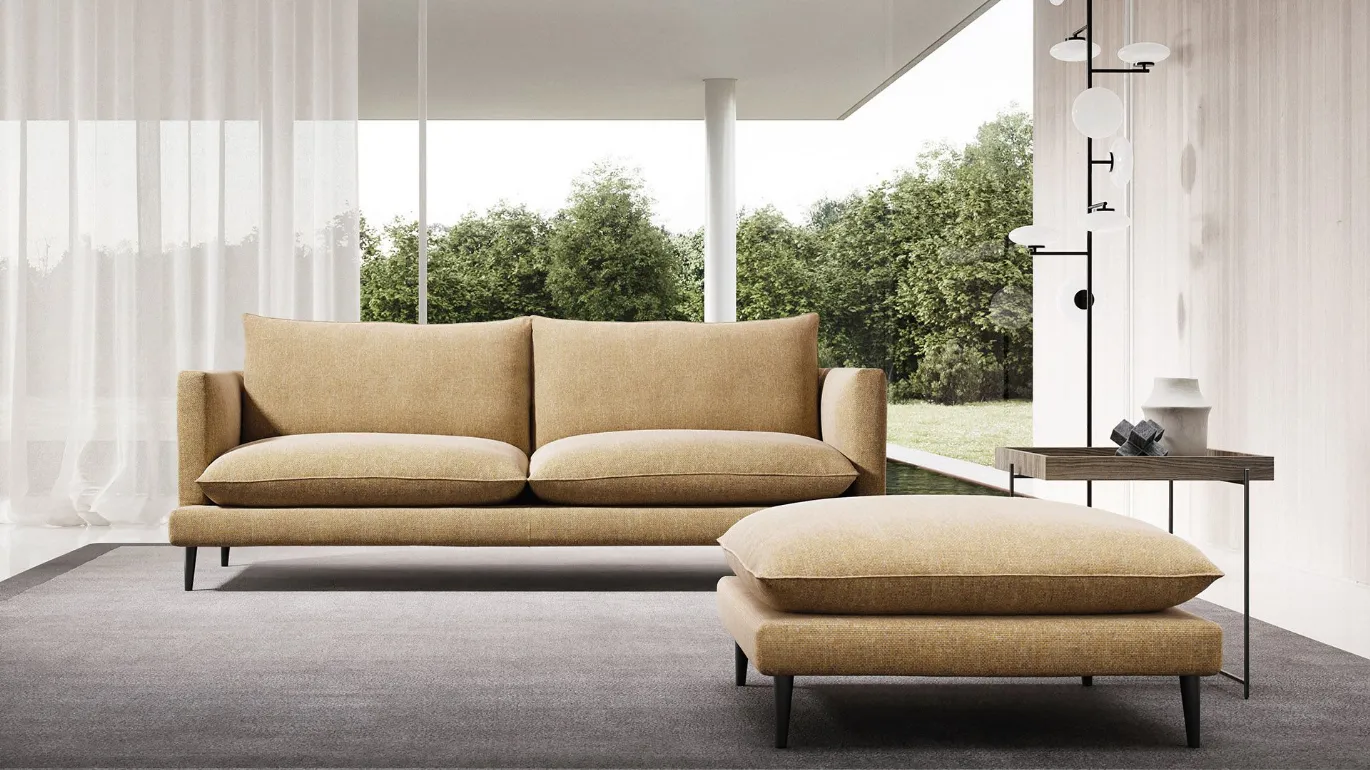 Klint sofa with ottoman