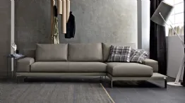 minimal sofa with Logan chaise longue