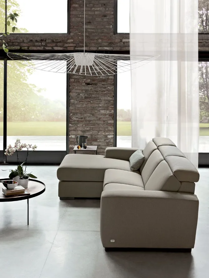 Marvin modern sofa with peninsula