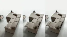 Marvin sofa with motorised relaxation