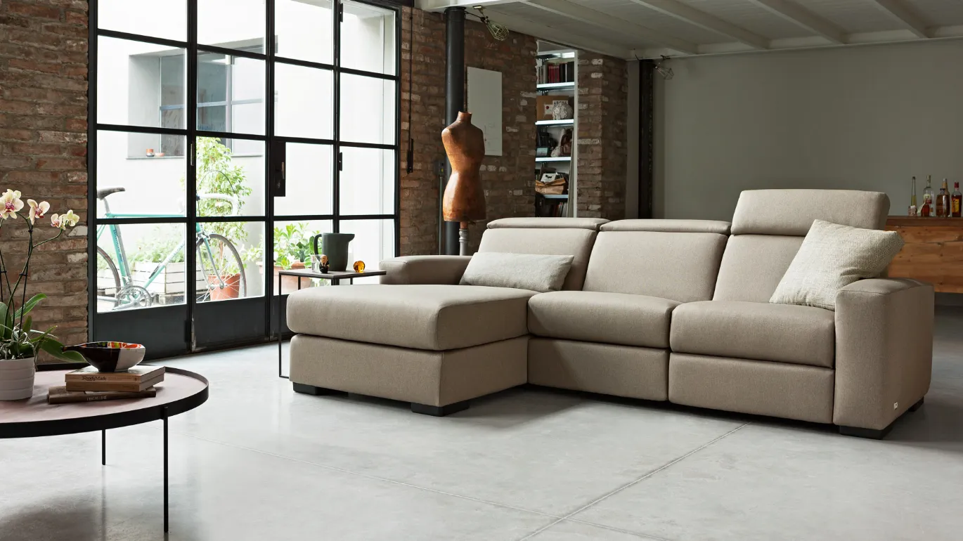 modern sofa with Marvin peninsula