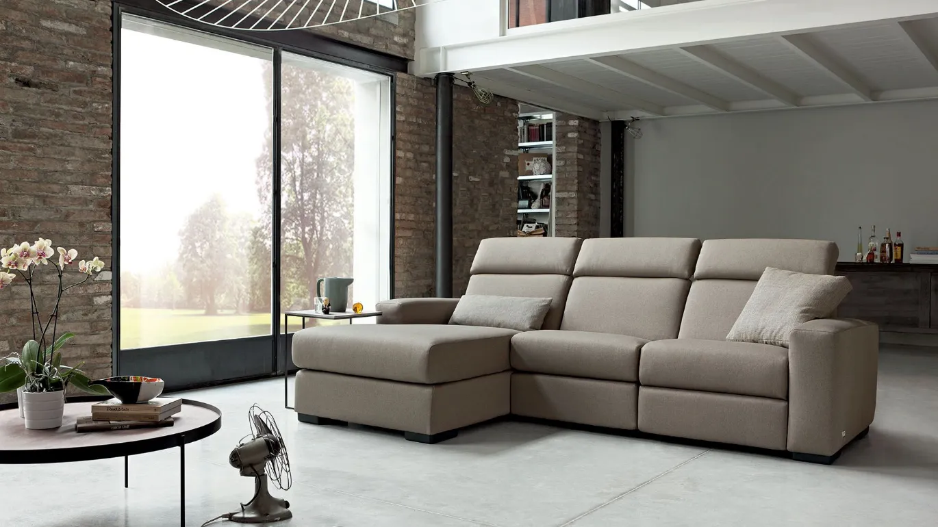 modern sofa with Marvin peninsula