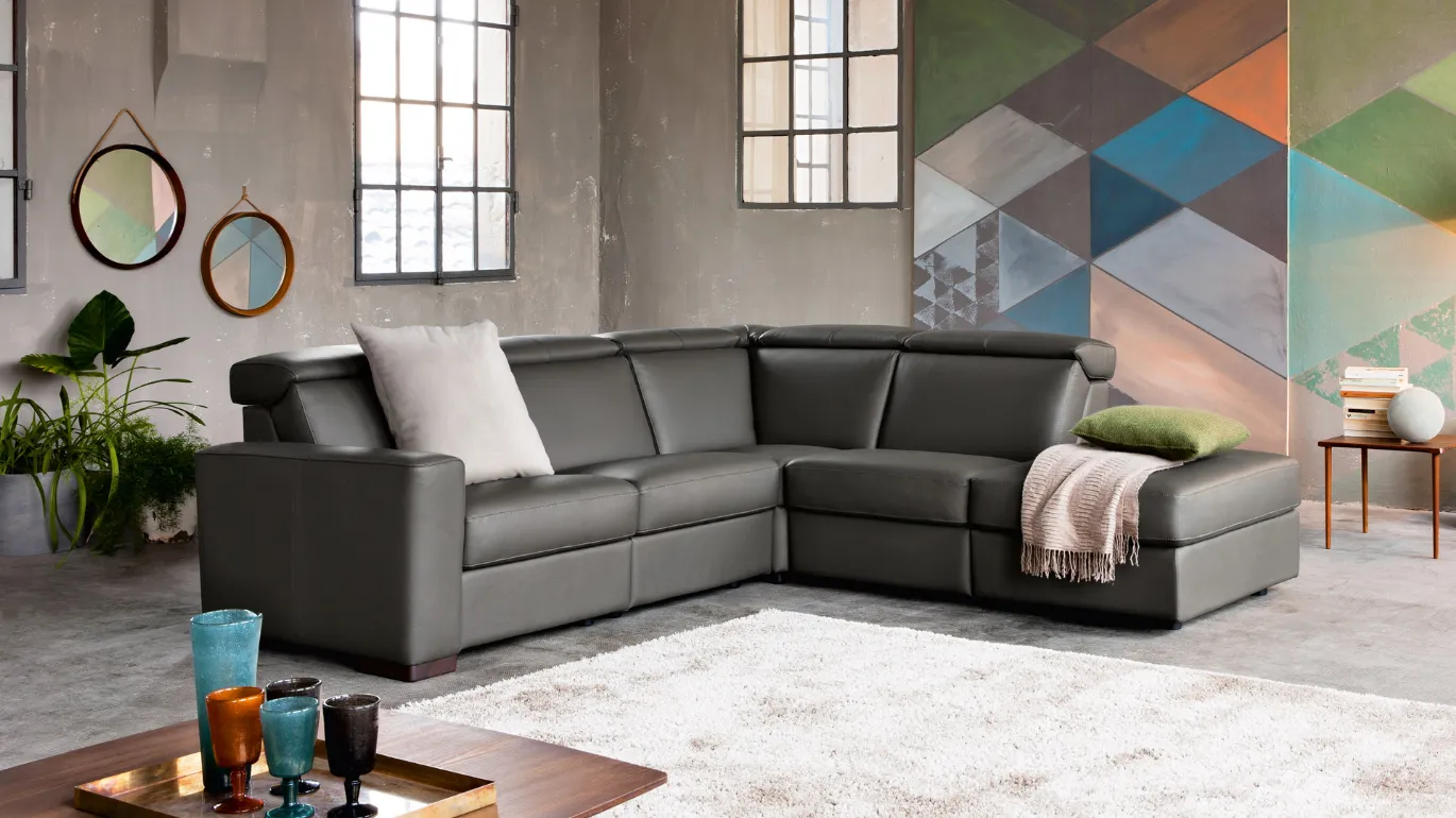 modern corner sofa Marvin