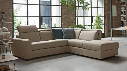 Modular sofa with corner