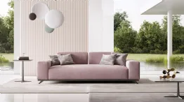 pink sofa