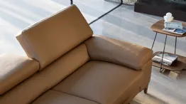 sofa with large Paris peninsula