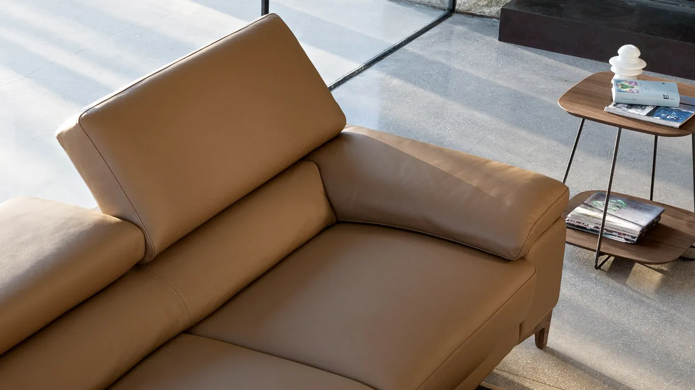 Paris sofa adjustable backrest