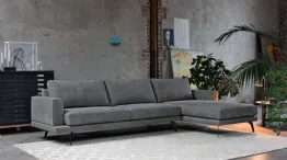 sofa with chaise longue Philip 77