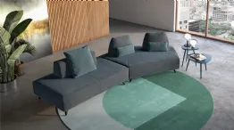 Simply shaped sofa