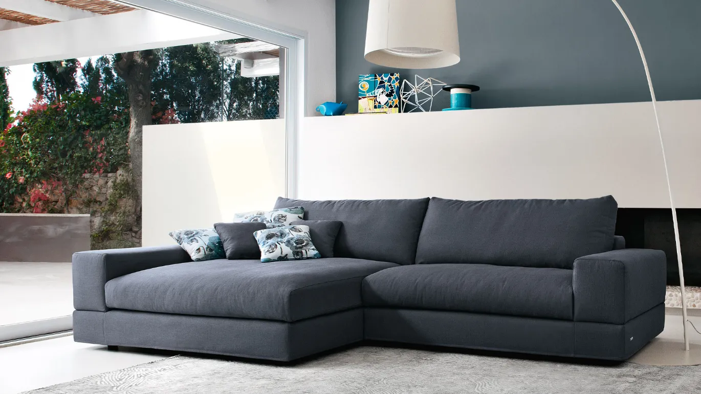 sofa with large Vision peninsula