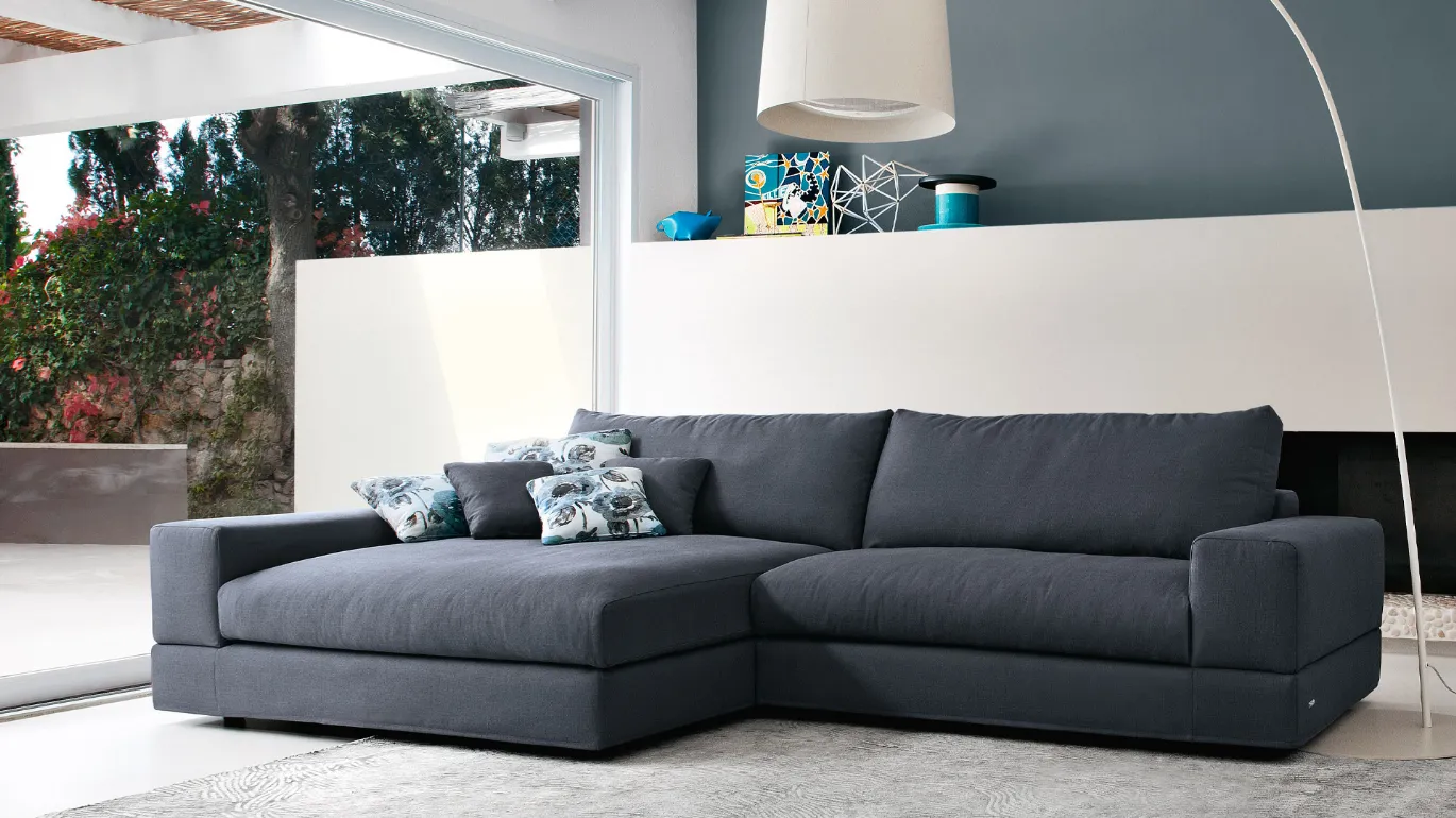 large sofa with comfortable peninsula Vision