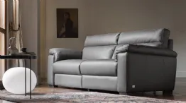 William classic leather sofa