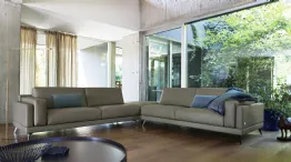 corner sofa in modern York living room