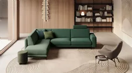 Zar sectional sofa with terminal