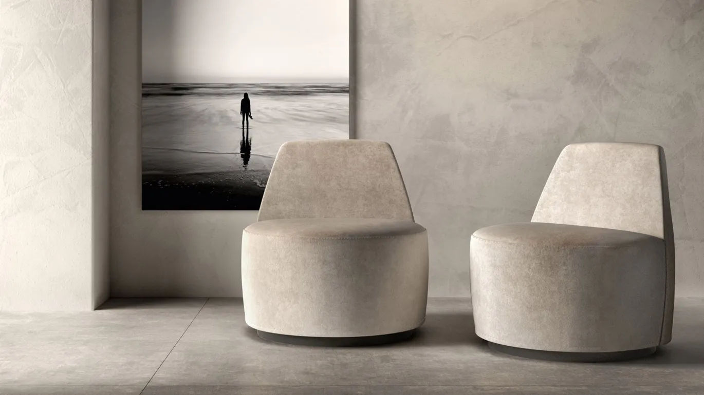 Maika minimal design armchairs